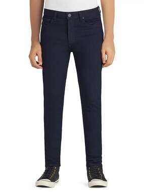 Monfrere Greyson 1026 Mens Skinny Stretch Denim Jeans Black Noir Size 34